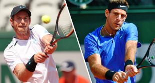 Andy Murray will take on Juan Martin del Potro at the French Open today 812495