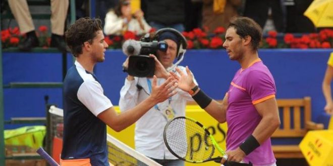 dominic thiem rafael nadal is playing in a different league