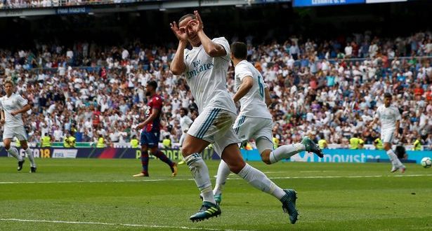 Spanish La Liga Santander Real Madrid vs Levante