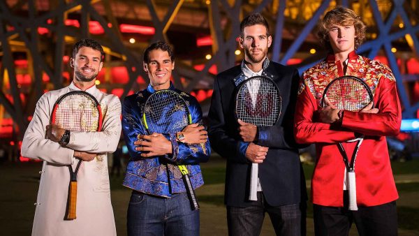 dimitrov nadal delpo zverev beijing 2017 party