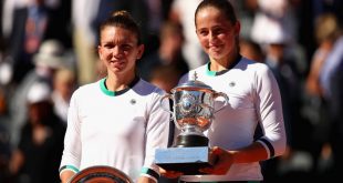 jelena ostapenko simona halep french open 3975142