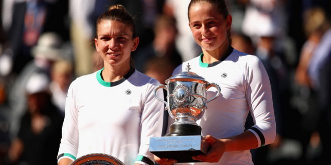 jelena ostapenko simona halep french open 3975142