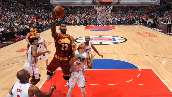 nba lebron james cleveland cavaliers v los angeles clippers.main video player