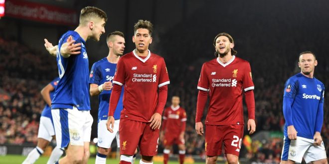 FA Cup 3rd round Merseyside Derby Liverpool vs Everton at Anfield Photo by Colin Lane