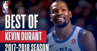 Kevin Durants Best Plays of the 2017 2018 NBA Regular Season