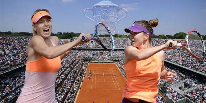 french open maria sharapova vs simona halep who wins our preview and prediction