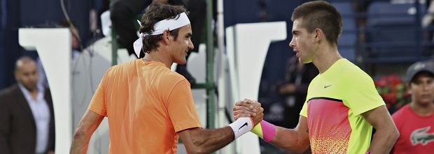 Federer and Coric