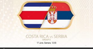 depositphotos 189463914 stock illustration costa rica vs serbia group