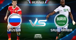 مچ بازی روسیه 5 0 عربستان 1