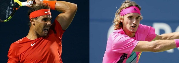 716968 rafael nadal l and stefanos tsitsipas afp reuters