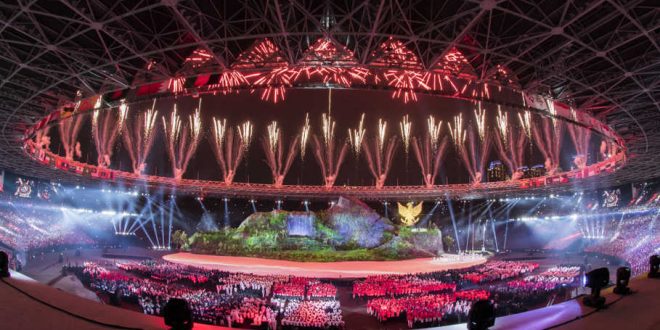 antarafoto opening ceremony asian games 2018 180818 bean 01 907x605