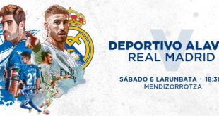 Alavés vs Real Madrid Hora Canal Dónde ver Jornada 8 Liga Española 2018 19