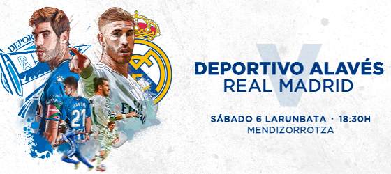 Alavés vs Real Madrid Hora Canal Dónde ver Jornada 8 Liga Española 2018 19