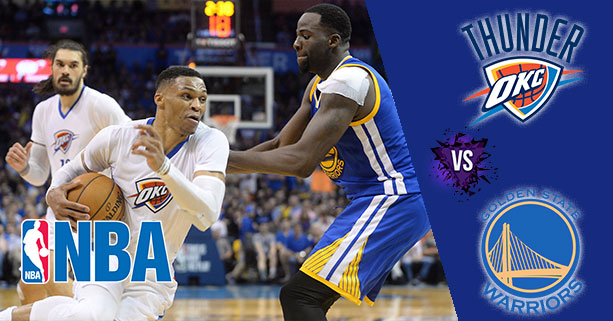 warriors vs thunders nba