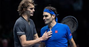Alexander Zverev Roger Federer 1046697