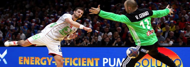 HANDBALL 2019 World Championship Group A Brazil vs France