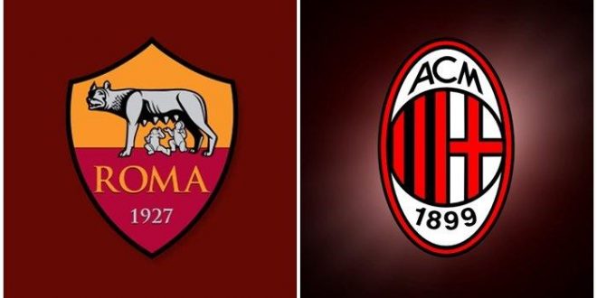 big match liga italia as roma vs ac milan live streaming senin 422019 dini hari