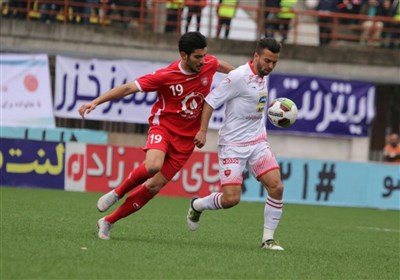 نساجی مازندران 1-1 پرسپولیس