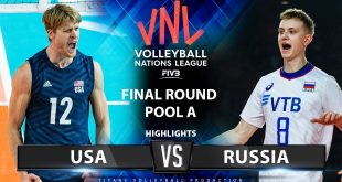 دانلود والیبال آمریکا - روسیه