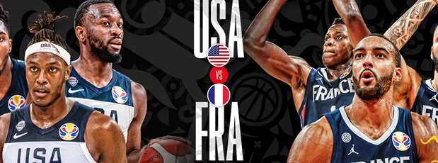 دانلود مسابقه بسکتبال آمریکا - فرانسه