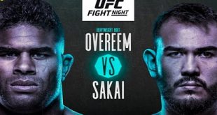 UFC Fight Night Overeem Vs Sakai