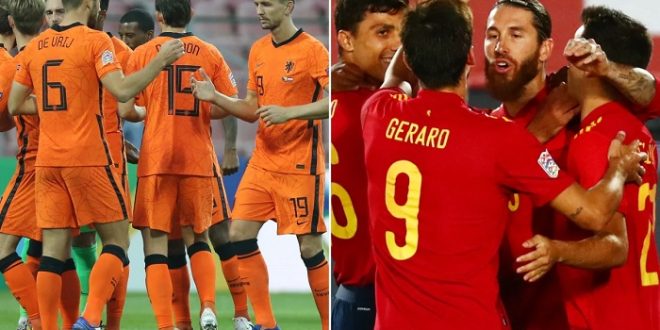 بازی هلند و اسپانیا