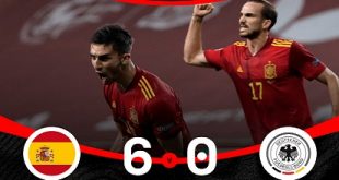 فول مچ اسپانیا 6-0 آلمان