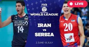 والیبال ایران - صربستان