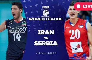 والیبال ایران - صربستان