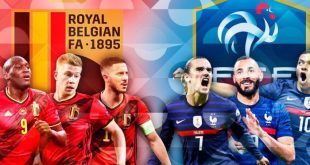 بلژیک 2-3 فرانسه