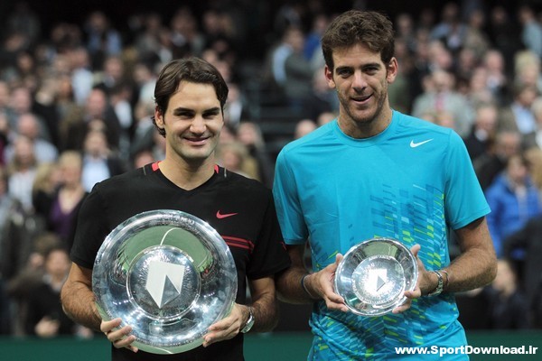 Roger Federer and Juan Martin Del Potro